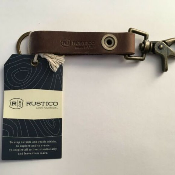 Rustico Accessories Rustico Leather Super Loop Keychain Poshmark